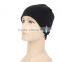 Bluetooth Beanie Hat Combined with Stereo Headphones and Microphone; Hands Free Talking for Smartphones