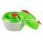 BPA Free Food Grade Plastic Salad Bowl With Lid&Fork