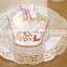 newly attractive hot sale laser cut happy birthday cupcake wrapper