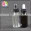 trade assurance hot now !! 10 15 30ml cobalt blue glass bottle for essential oil glass dropper bottle boston round