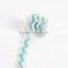 Blue Color Decorative Glue on Rhinestone Hotfix Chain/belt for Dress