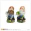 Carrying Basket Of Flowers Garden Gnomes Mini Cheap Wholesale