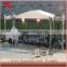 Aluminum stage truss system with PA wings