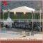 Aluminum stage truss system with wings
