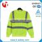 cheap wholesale long sleeve safety reflective work uniform shirt with custom imprint