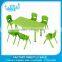 cheap preschool plastic tables and chairs