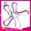 Aluminium Carabiner Camping Hiking Hook Keychain, custom D Carabiners