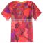 (C6078) 2-6Y summer kids tshirts salmon tiger animal print baby clothes novakids wear o-neck boy tshirts