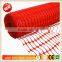 Orange HDPE knitted construction scaffolding safety netting,plastic scaffolding safety netting