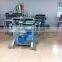 Pneumatic rotary label screen printing machine for plastic bottles