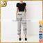 Fashion new style lady pants waisted cropped pants