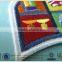 Irregular shape Customize emboridery garment patches with iron-on backing