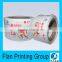 Custom clear plastic transparent self adhensive label sticker with logo wholesale