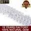 hot Natural white crystal beads semi finished products fashion color gem hand DIY hand jewelry manufacturers wholesale
