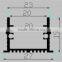 19x27mm Aluminium Housing aluminum led profile for ceiling