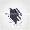 Square Shape 69.8*69.8*35mm Pin Fin Aluminum Cold Forging Heatsink
