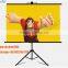 100inch projector screen Tripod 4:3 google chrome cast for tv screen or projector