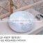 K2-028-2 Bathroom sink golden color wash hand basin