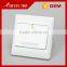 BIHU PC board white push button wall light switch socket for home