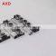 Simple assembly built biaxial core rail SGR15 sliding wheel SGB-4 or SGB-5