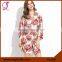 FUNG 2804 Women Beautiful Flower Cotton Wedding Robe