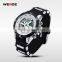 WEIDE New 2014 Men Watches Hot Sale Rubber Watch Band Sports Watches Backlight LED Display Alarm Week Functional Military WH1104