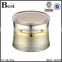 15/30/50g colorful painting acrylic jar plastic luxury golden aluminum silver ring pp inner cosmetic