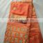 Beautiful african embroidery india sequin george wrappers with blouse