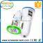 2016 promotional dual usb 3.1A portable car charger with light up logo