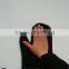 short black and red binding oven mitt glove