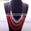 >>>2016 New Fashion Bohemian Style Acrylic Women Pendant Necklace Multilayer Water Drop Shape Collar Necklace/