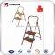 monkey 3 step movable ladder with handle,plastic feet for ladder