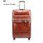 Hot Sale Fashion Decent Vintage Style Leather Travel PU Luggage Set and Cheap Suitcase in Wholesale
