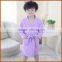 Alibaba Purple Thick Waffle Bamboo Fiber Hotel Bathrobe