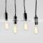 High quality modern crystal pendant lamp with T8 mini bulb ce&rohs