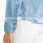 skinny denim shirts fashionable shirts for girls JXF042