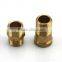 6mm/7mm/8mm/12mm Manufacturing Polished Small Brass Threaded Tube Hobby Stock