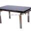 DT-2038 Glass Extended Dining Table