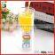 Creative beautiful present double wall glass cup for valentine's day
