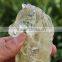 Handmade healing citrine horsehead carving /amimals carved for sale