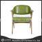 Modern and contracted cloth art sofa / stool /nordic setting room single PU person sofa