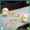 custom S925 silver fancy mother of pearl beads earrings for party girls