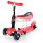 2015 hot selling Children 3 wheels scooter/3 wheel kids kick scooter with CE