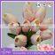 2015 hot selling artificial flower red tulip artificial PU flower