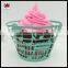 Laser cut paper cupcake cups wrappers for cake decorative