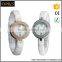 Japan movement luxury Women watch pearl numeral dial ceramic band