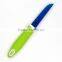 Hot sales in Amazon Novel design TPR handle Titanize fruit carving knife