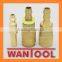 taizhou 1/4body USA INDUSTRIAL TYPE (MILTON)2 pcs brass PUSH-ON HOSE coupler/adapter fit for pneumatic part
