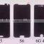 Factory wholesale Anti-spy tempered glass screen protector for iphone 6 , privacy for mobile models,phones screen guard
