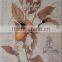 Hot Sale Oil Painting Rectangular Branch Wall Clock for Gift